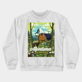 Montana "Gold and Silver" Crewneck Sweatshirt